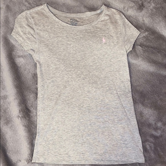 Grey Polo Ralph Lauren T-Shirt - Picture 1 of 6